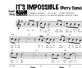 It's Impossible (K+O) - Perry Como