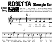 Georgie Fame & Alan Price: Rosetta hoesje