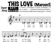 Maroon5: This Love hoesje