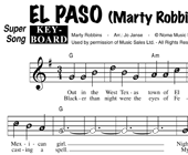 Marty Robbins: El Paso hoesje