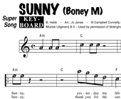 Boney M: Sunny hoesje